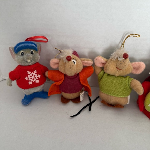 Disney McDonalds Christmas Ornaments Bundle of 15 Vintage Little Mermaid Gus Zac - Picture 7 of 17